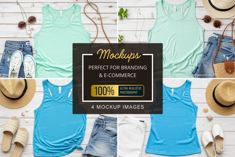 Mockup: summer fashion essentials