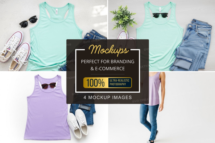 Mockup: casual summer outfits