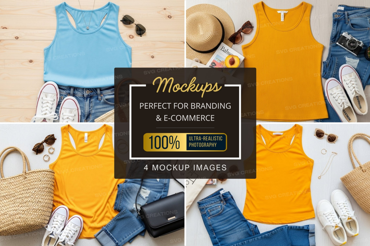 Mockup: summer fashion essentials