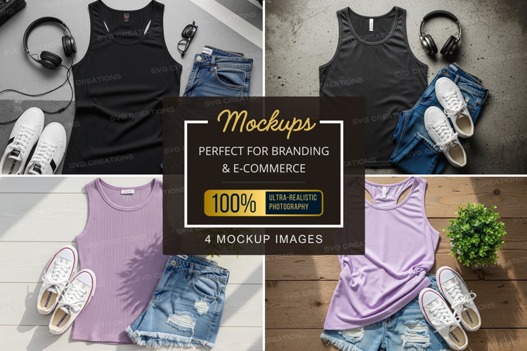 Mockup: casual summer outfits