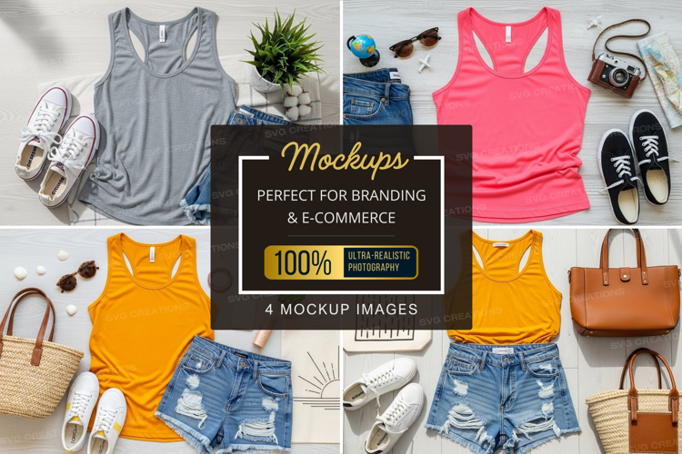 Mockup: summer fashion essentials