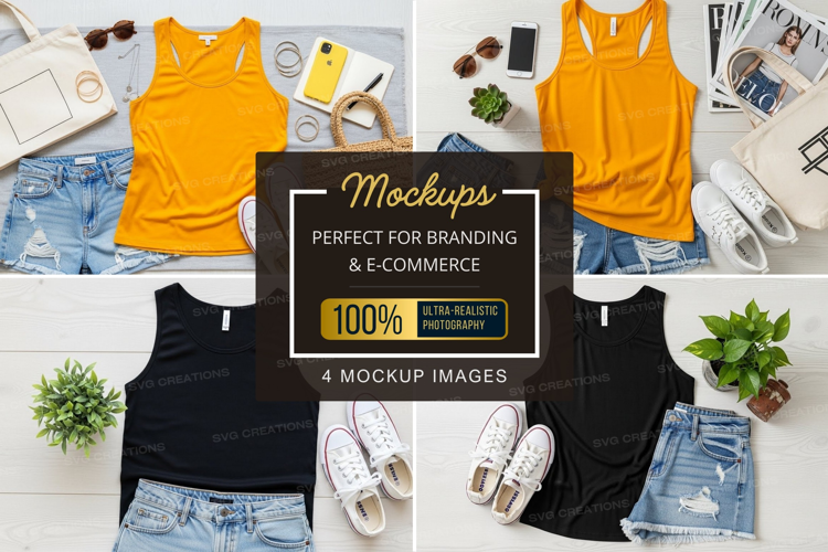 Mockup: casual summer outfits