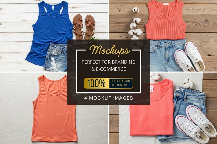 Mockup: summer fashion outfits