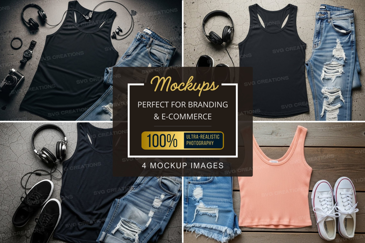 Mockup: casual summer outfits