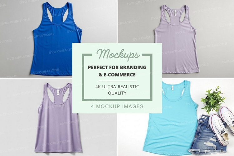 Women's activewear tank tops collection