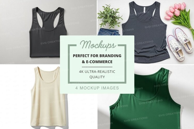 Casual and sporty tank tops collection example image 1