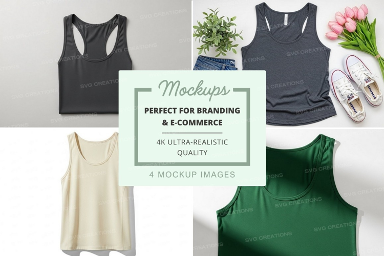 Casual and sporty tank tops collection