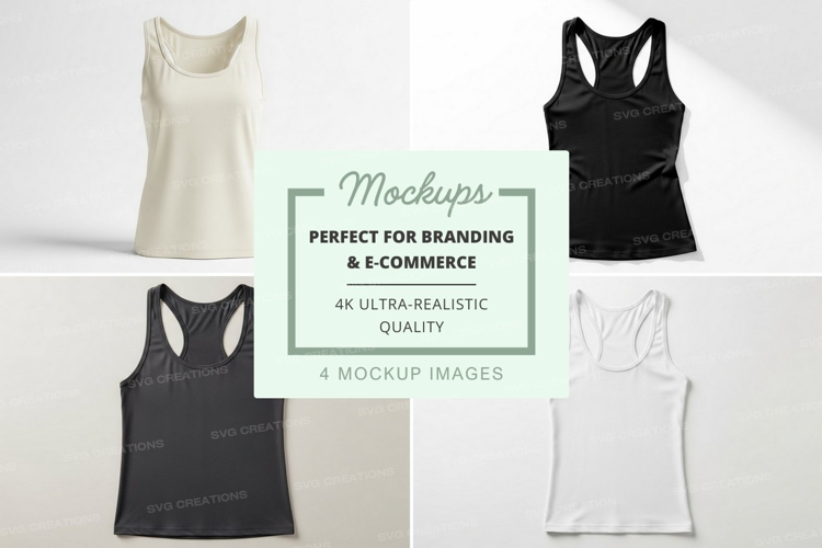 Collection of women's tank tops