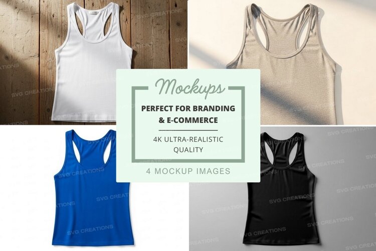 Collection of athletic tank tops example image 1