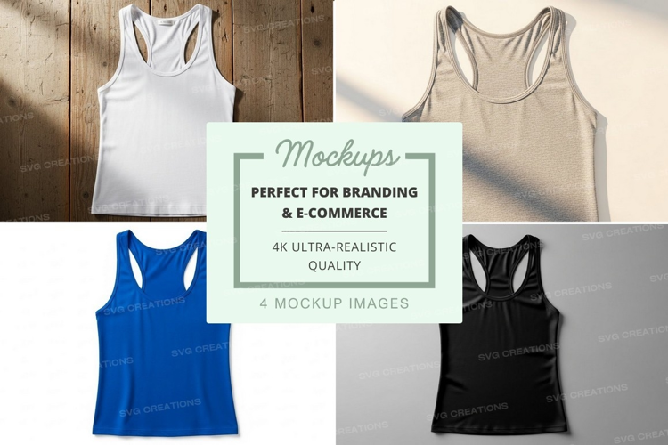 Collection of athletic tank tops
