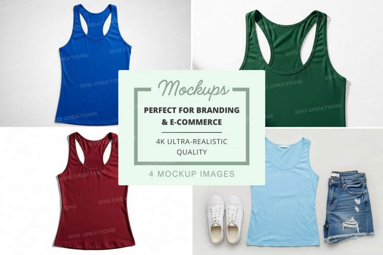 Collection of women's tank tops