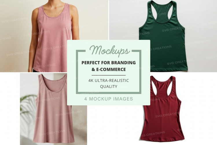 Collection of women's workout tops