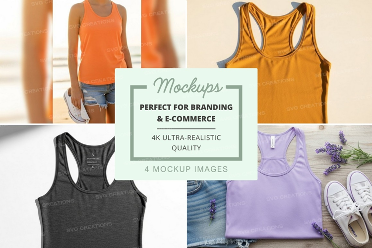 Women's athletic tank tops collection