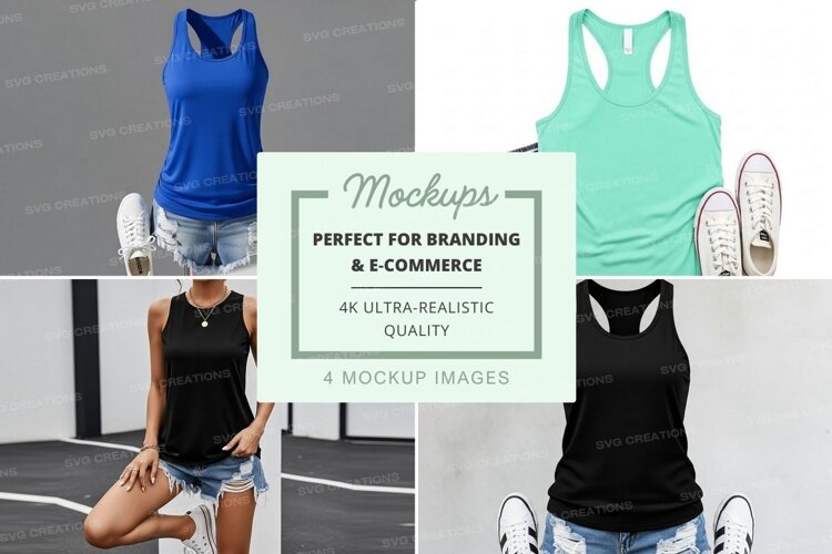 Casual athletic wear mockup example image 1
