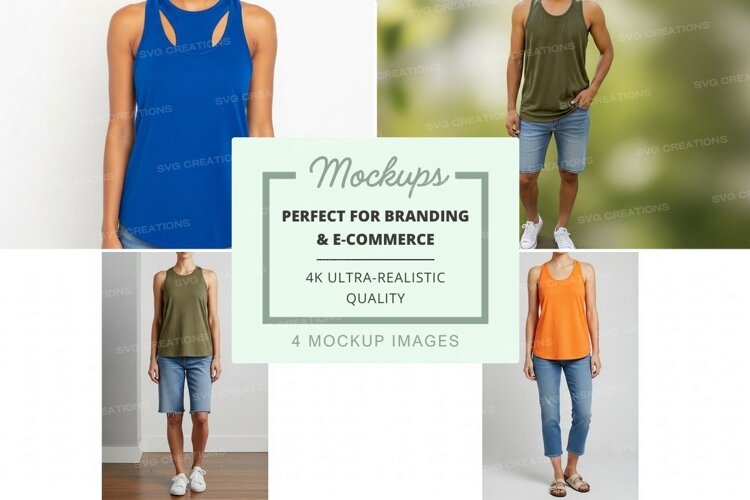 Casual summer tank tops example image 1