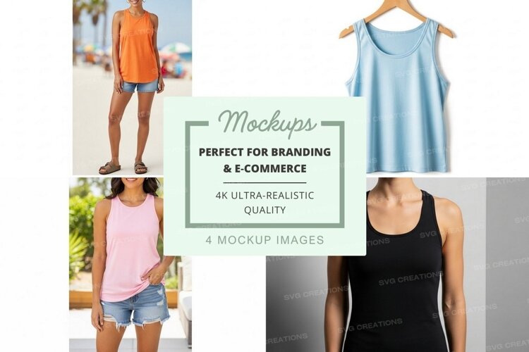 Women's tank tops collection example image 1