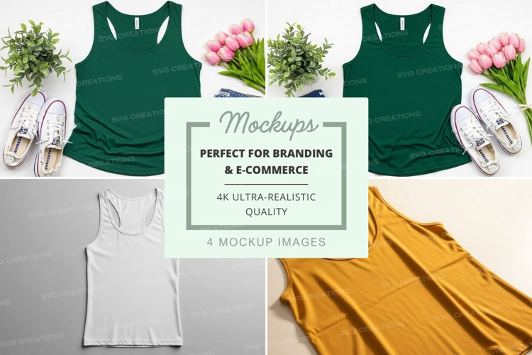 Summer fashion mockup