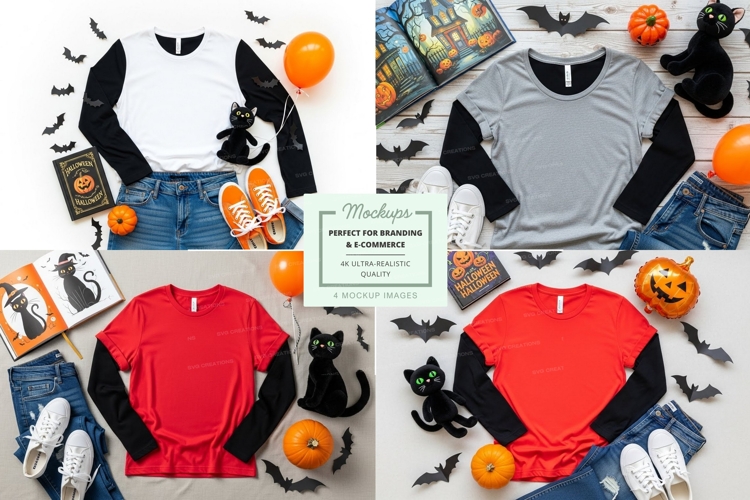 White Tshirt Mockup Image 11