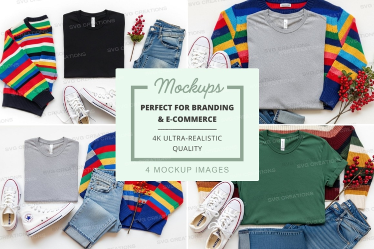 Clothing and accessory mockup