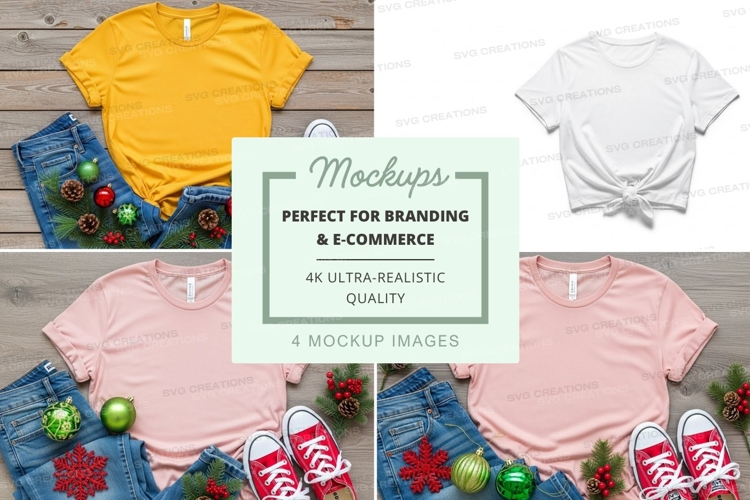 T-shirt mockup collection