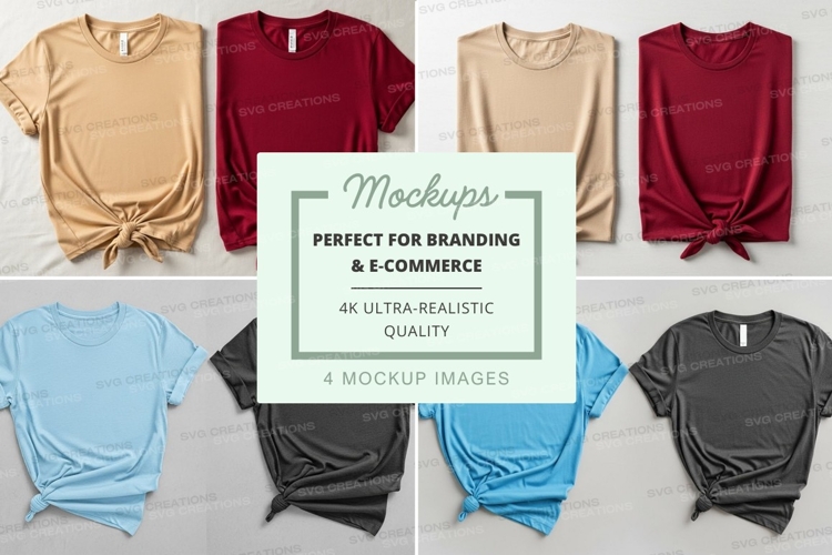 T-shirt mockup collection