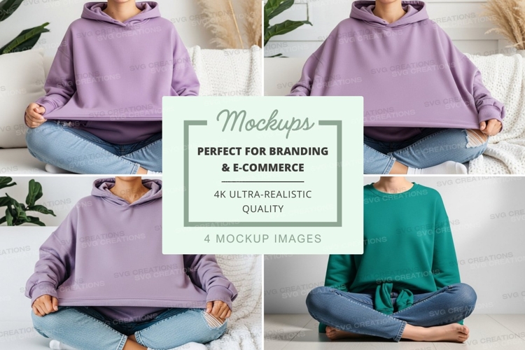 Sweatsuit Mockup Image 13