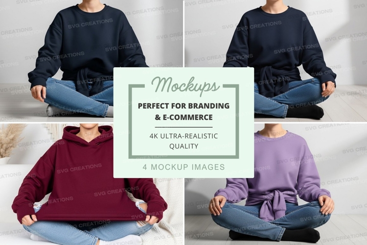 Sweatsuit Mockup Image 9