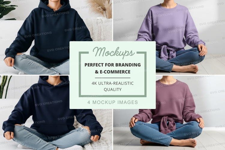 Relaxation and comfort mockup
