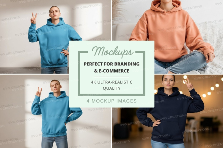 Mockup: hoodie collection