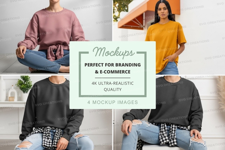 Sweatsuit Mockup Image 8