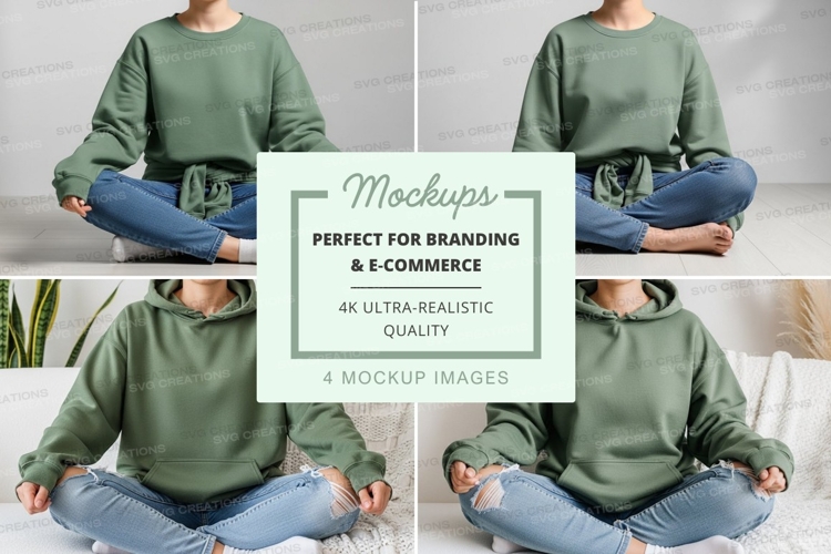 Sweatsuit Mockup Image 15