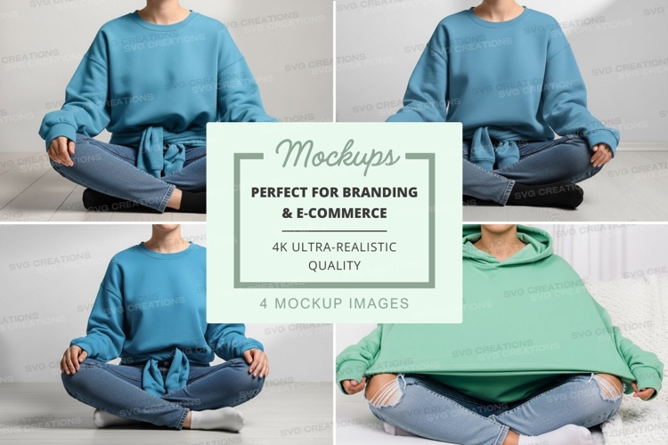 Sweatsuit Mockup Image 10