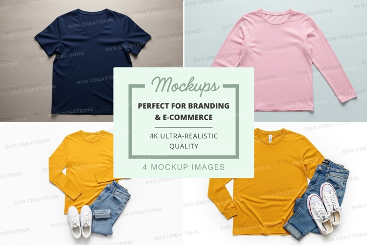 T-shirt mockup collection