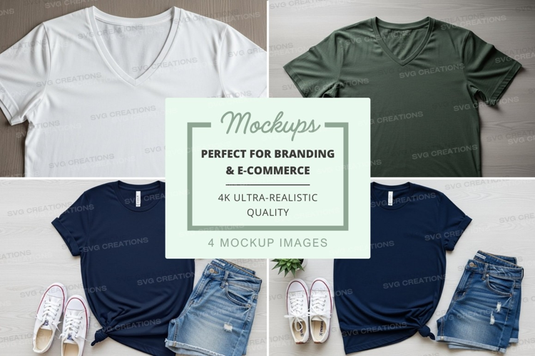 T-shirt mockup collection