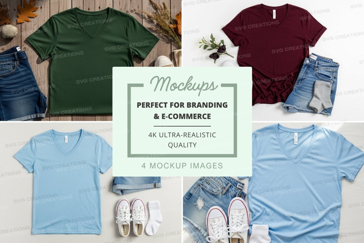T-shirt mockup collection