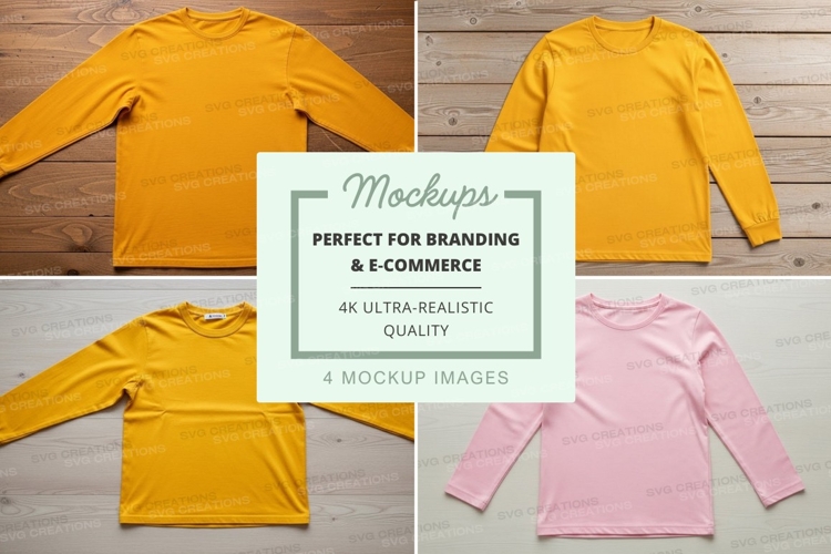 White Tshirt Mockup Image 9