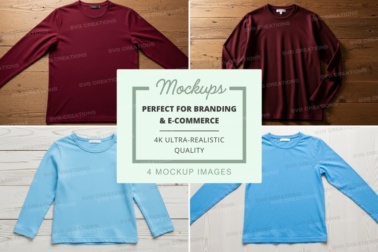 White Tshirt Mockup Image 8