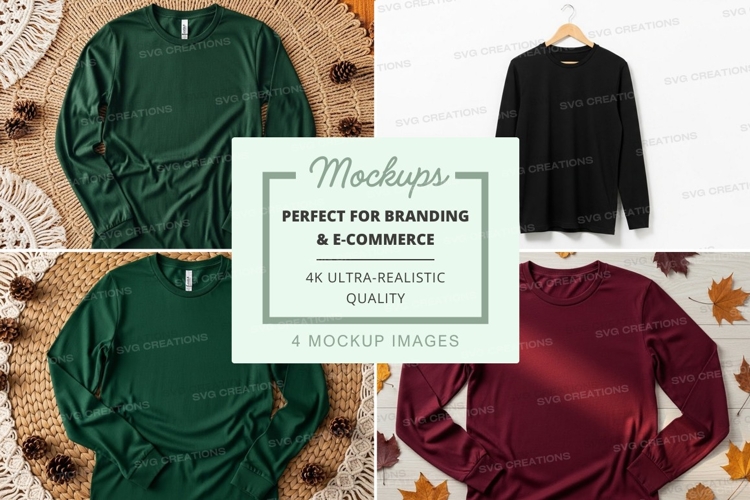 Black Tshirt Mockup Image 10