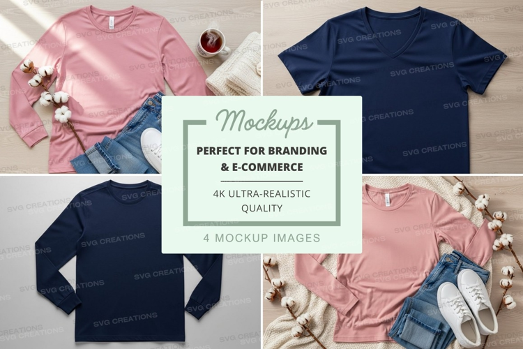 T-shirt mockup collection