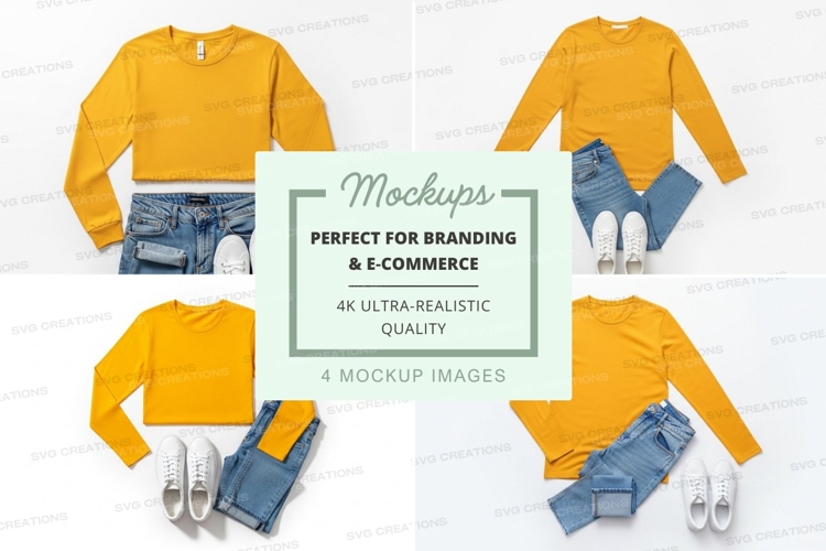 Crop Top Mockups Image 23