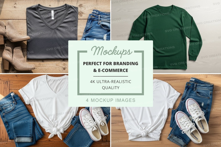 Clothing and accessory mockup