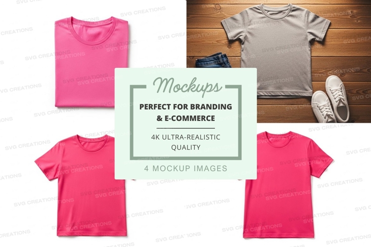 T-shirt mockup collection