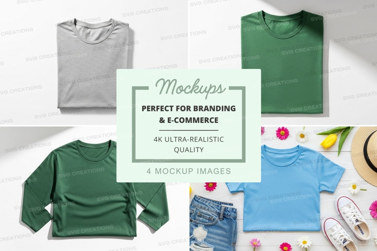 T-shirt mockup collection