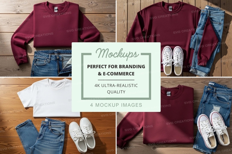 Sweatsuit Mockup Image 23