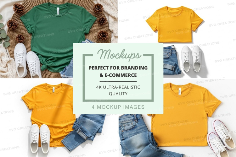 T-shirt mockup collection