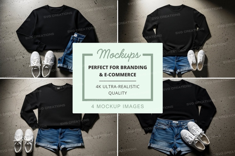 White Tshirt Mockup Image 3