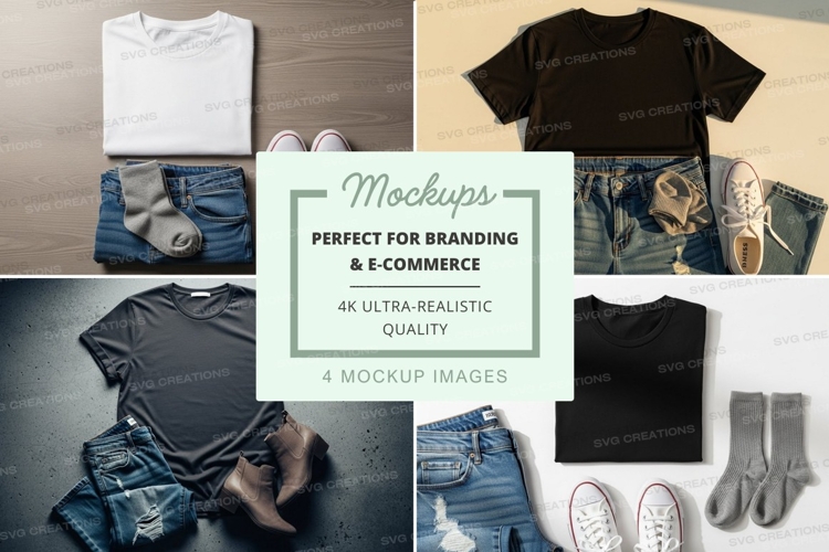 Clothing and accessory mockup