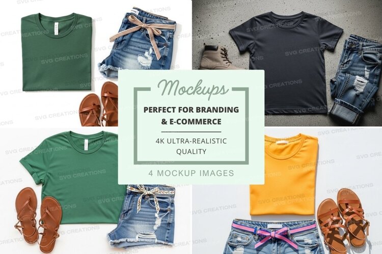 Clothing and accessory mockup example image 1