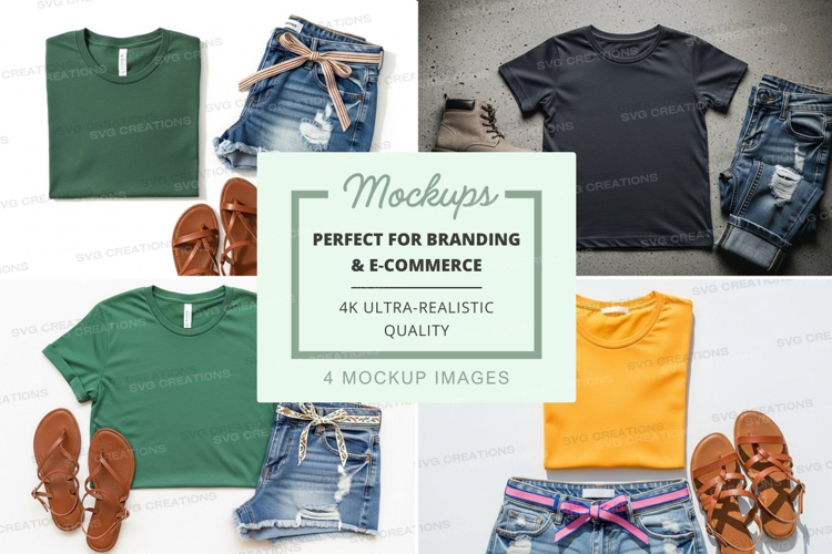 Clothing and accessory mockup