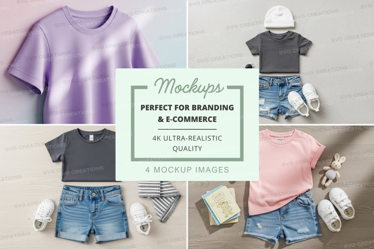 T-shirt mockup collection